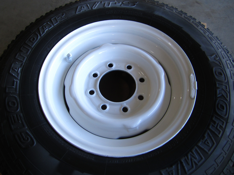 Illustration for article titled Project Big Steel: Refreshed the wheels.